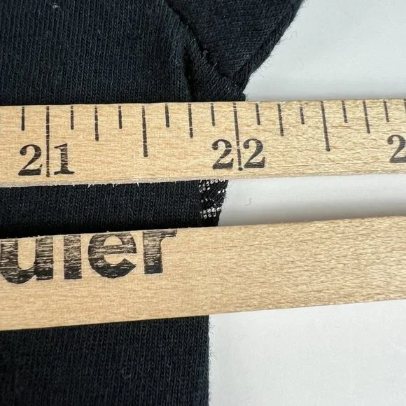 Y2K Native Indigenous Ghost Extra Large Black White Mega Print Short Sleeve Tee - Picture 11 of 12